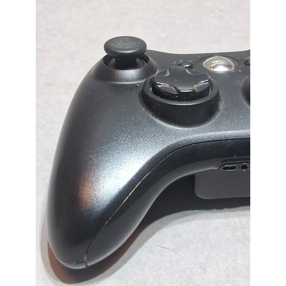 Official Microsoft Xbox 360 Black Wireless Controller - Tested Working - Picture 3 of 7